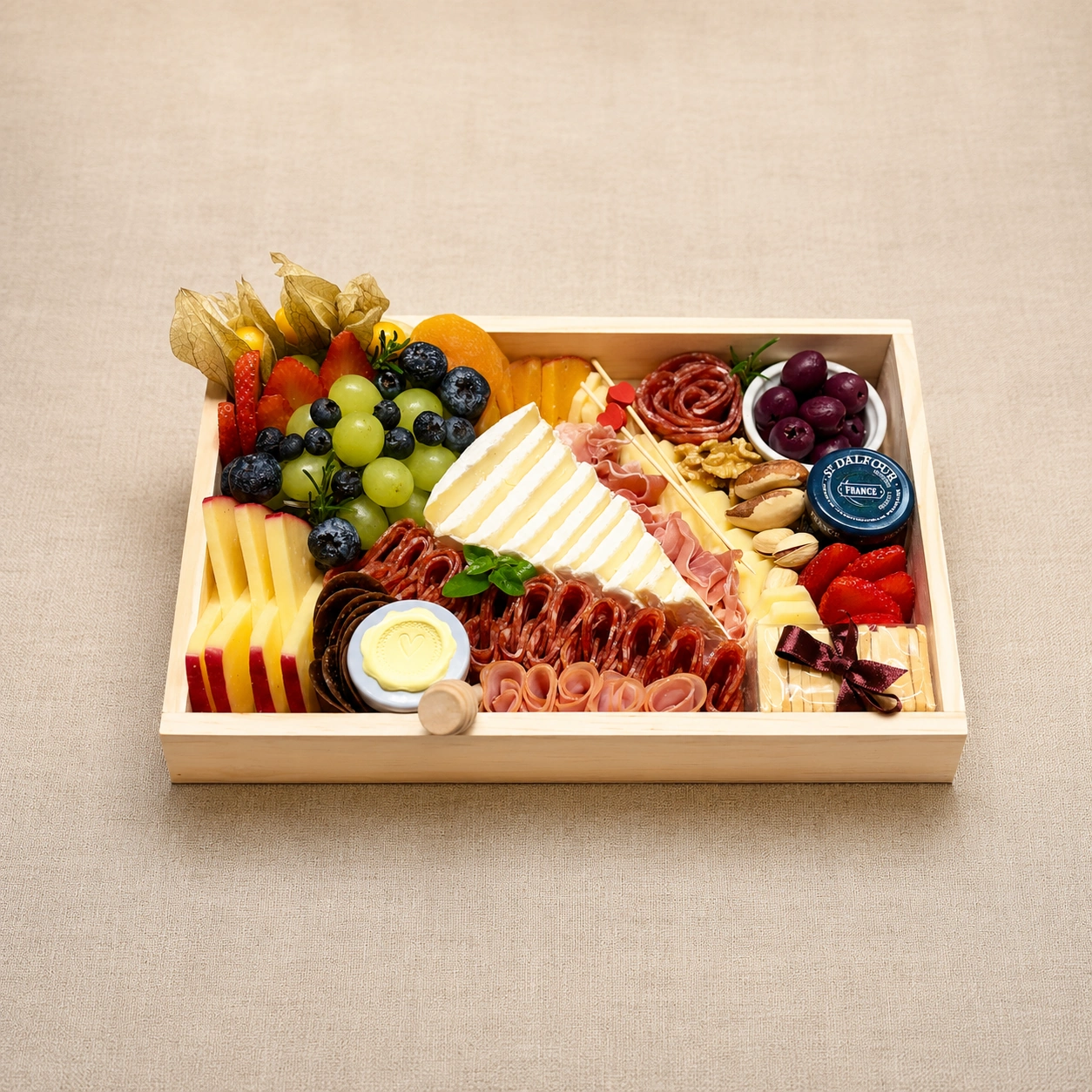 Box Celebrar com charcutaria premium